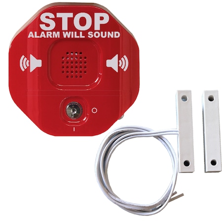 Safety Technology International EXIT STOPPER MULTIFUNCTION, DOOR ALARM FOR DOUBLE DOOR,  STI-6402